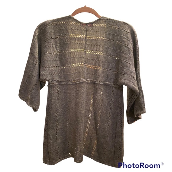 NEW LIGHTWEIGHT OPEN KNIT SHORT SLEEVE CARDIGAN SWEATER ⭐️⭐️⭐️⭐️⭐️ - Picture 3 of 10